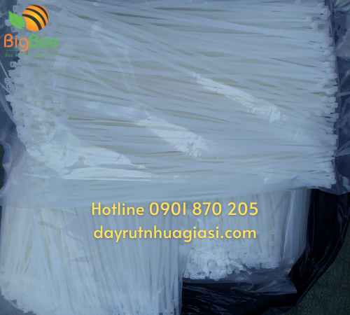 Dây rút nhựa kích thước nhỏ 12 cm 1.2 tấc