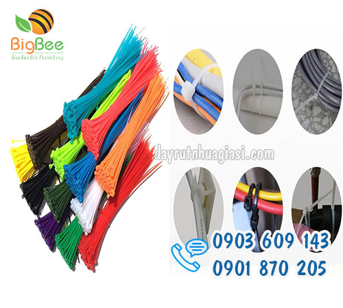 Dây rút nhựa màu đa năng sì rẻ toàn quốc