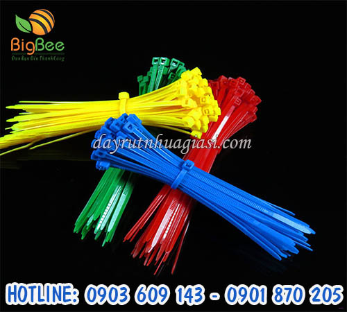 Dây rút nhựa màu các tấc giá rẻ