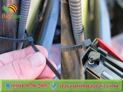 Dây rút nhựa dễ thao tác và dễ tháo gỡ