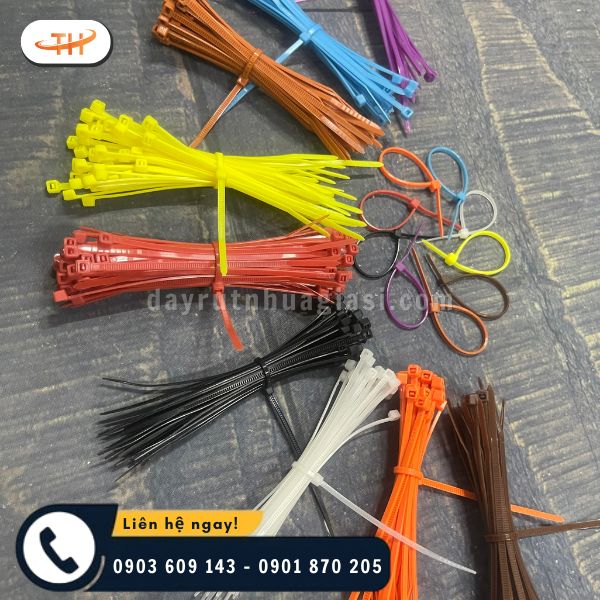 Dây rút nhựa sử dụng tiện lợi Dây rút nhựa sử dụng tiện lợi