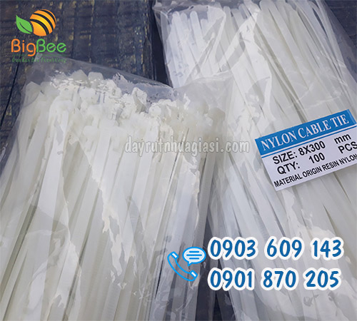 Dây rút nhựa tháo mở được 3 tấc 8 li giá tốt nhất