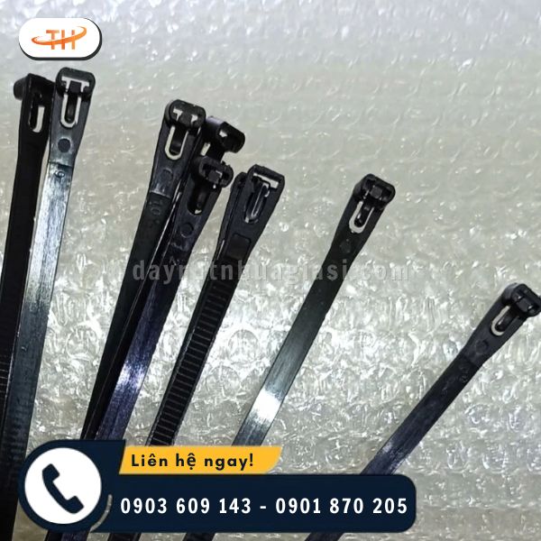 Dây rút nhựa tháo được vốn đã quen thuộc với nhiều ngành nghề Dây rút nhựa tháo được vốn đã quen thuộc với nhiều ngành nghề