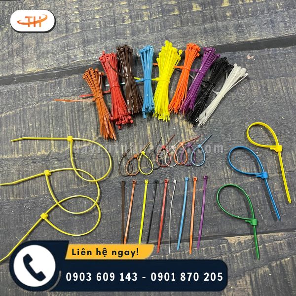 Dây rút nhựa thao tác đơn giản, dễ sử dụng Dây rút nhựa thao tác đơn giản, dễ sử dụng