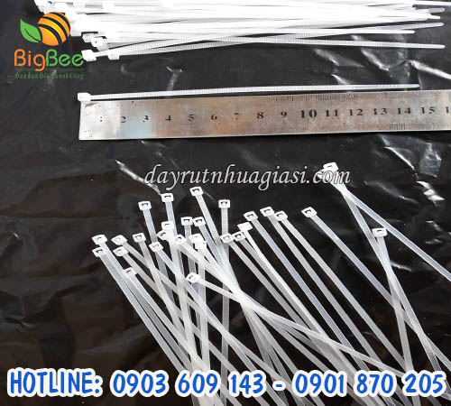 Sỉ dây rút nhựa trắng 1 tấc rưỡi