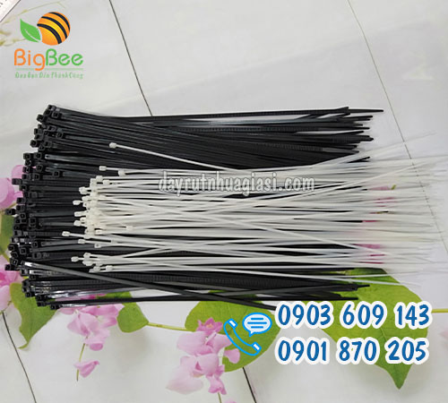 Cung cấp dây rút nhựa trắng và đen giá rẻ