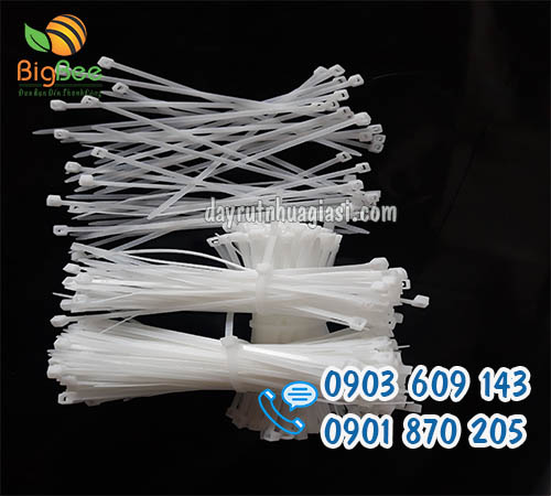 Dây rút nhựa màu trắng sỉ lẻ