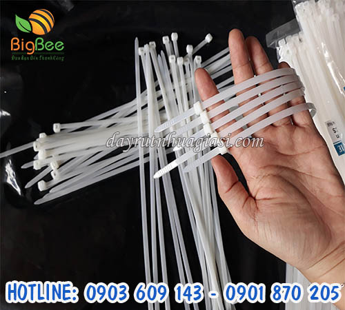 Dây rút nhựa phân phối giá rẻ cho các cửa hàng