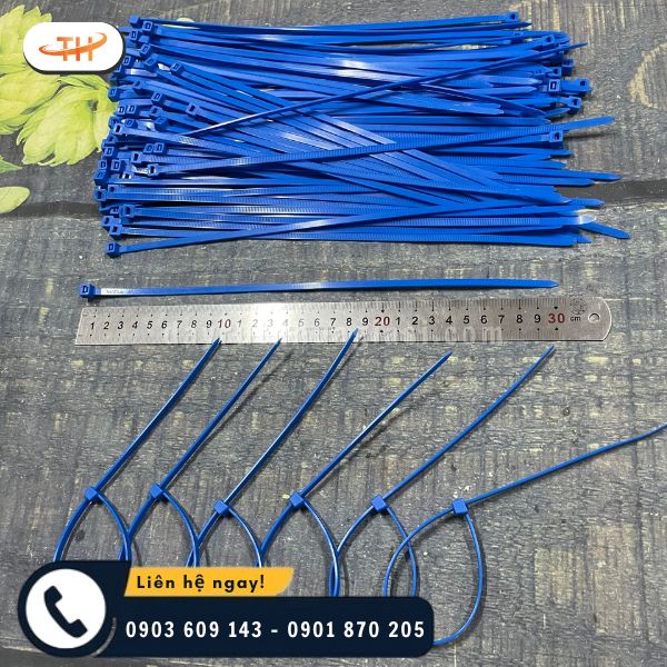 Dây rút nhựa với khoá chặc tiện lợi Dây rút nhựa với khoá chặt tiện lợi