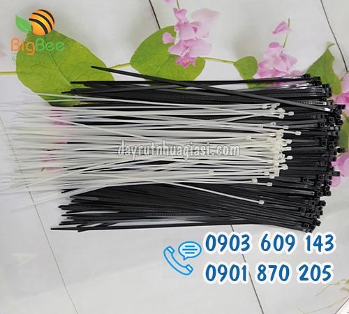 Dây rút nhựa trắng, đen bán ký giá tốt