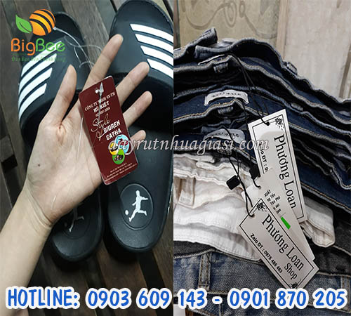 Dây treo tem mác nhựa, chỉ giá rẻ