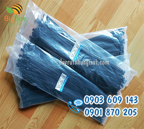 Dây thít nhựa 50cm (5 tấc) đen sỉ giá rẻ