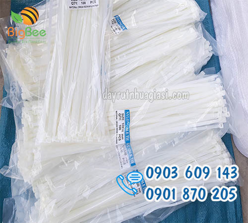 Dây rút nhựa 5 tấc 10li bền chắc sỉ tại TP.HCM