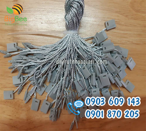 Dây chỉ dù treo mác màu xám uy tín giá rẻ