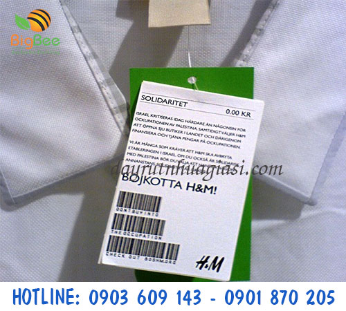 Đạn xỏ nhựa, dây treo gắn thẻ tag, nhãn mác