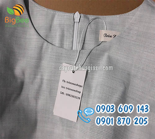 Dây treo mác áo quần bằng chỉ giá sỉ tại TP.HCM