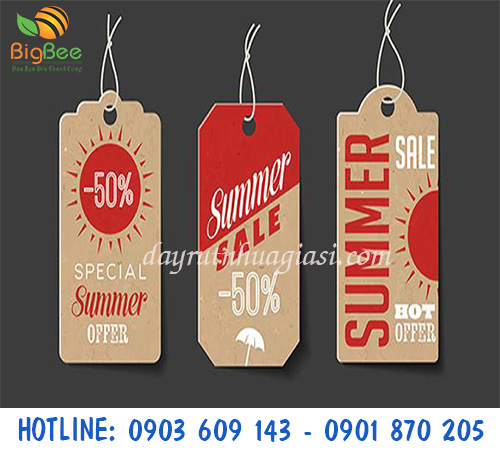 Chuyên sỉ dây treo tem mác bằng chỉ giá rẻ