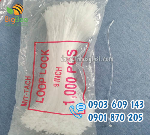 Dây nhựa treo nhãn mác 9 inch (24cm) giá tốt tại TP.HCM