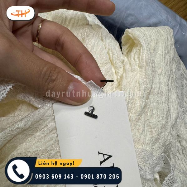 Dây treo mác quần áo bền bỉ Dây treo mác quần áo bền bỉ