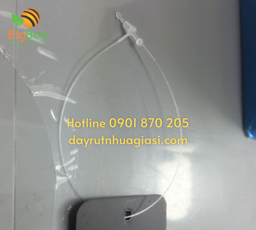 Dây treo nhãn mác bằng nhựa để treo quần áo