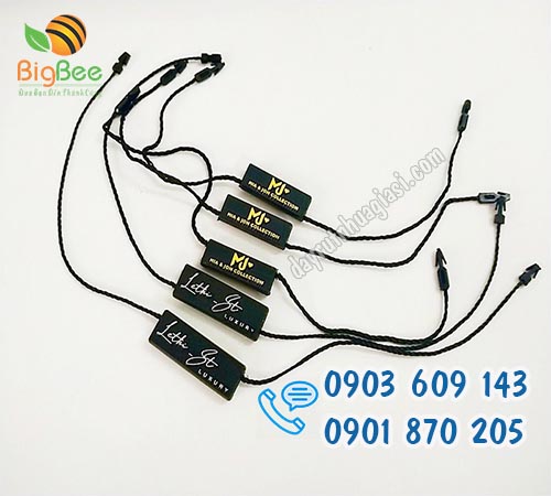 Dây chỉ treo tag, thẻ bài giá tại xưởng