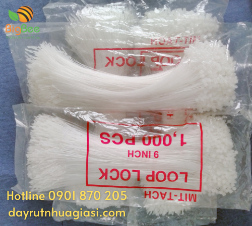 Dây treo nhãn mác bằng nhựa 9 inch sản xuất và cung cấp bời Thu Hồng