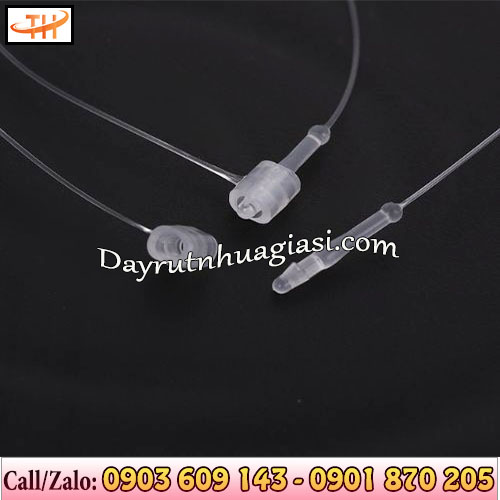 Dây treo nhãn mác bằng nhựa đầu tròn Dây treo nhãn mác bằng nhựa đầu tròn