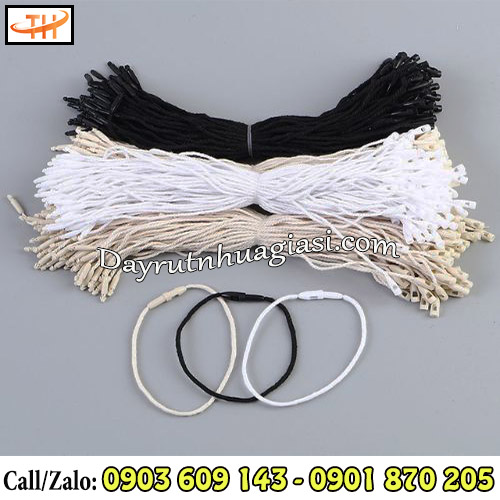 Dây dù treo nhãn mác khoá nhựa 2 đầu nhiều màu Dây dù treo nhãn mác khoá nhựa 2 đầu nhiều màu