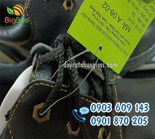 Dây nhựa treo tag giày dép sỉ rẻ