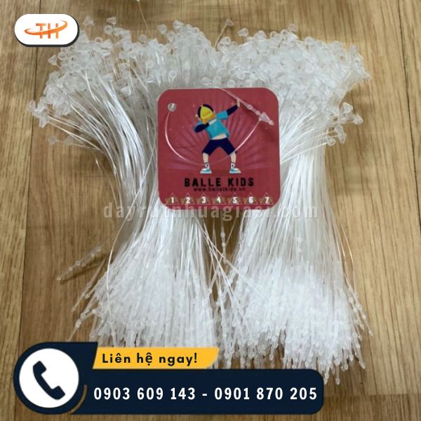 Dây xỏ nhựa (hay đạn xỏ nhựa, ti xỏ mác) với chiều dài 5-inch Dây xỏ nhựa (hay đạn xỏ nhựa, ti xỏ mác) với chiều dài 5-inch