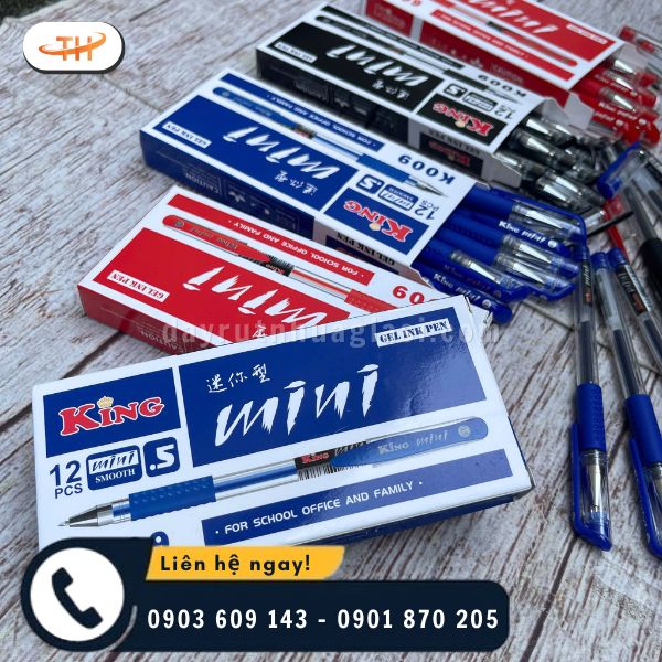 Điểm cung cấp sỉ bút gel Mini King K009 chính hãng Điểm cung cấp sỉ bút gel Mini King K009 chính hãng