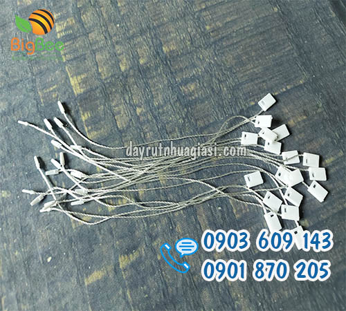 Dây treo tag bằng chỉ màu trắng sỉ tại xưởng HCM