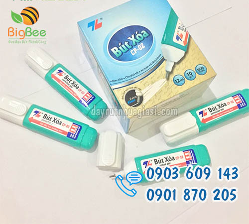 Bút xóa nước Thiên Long chính hãng, bền, chất lượng giá rẻ ưu đãi
