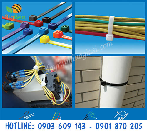 Dây rút nhựa đa năng giá sỉ ưu đãi tại Tp.HCM