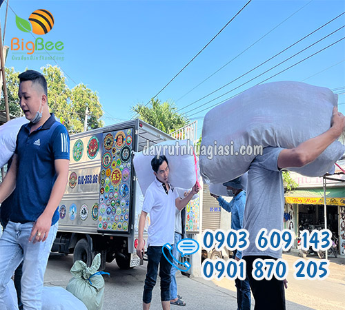 Giao sỉ dây rút nhựa cho khách tại Nhà Bè