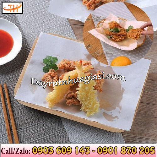 Sử dụng giấy thấm dầu thực phẩm giúp loại bỏ lượng mỡ thừa hiệu quả Sử dụng giấy thấm dầu thực phẩm giúp loại bỏ lượng mỡ thừa hiệu quả