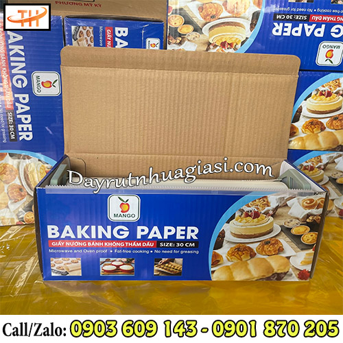 Giấy nến nướng bánh Giấy nến nướng bánh