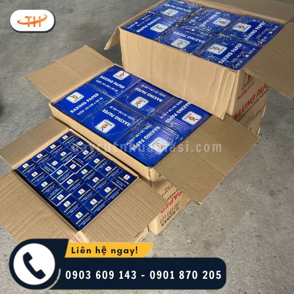Giấy nướng bánh không thấm dầu gồm nhiều size khác nhau Giấy nướng bánh không thấm dầu gồm nhiều size khác nhau