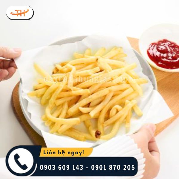 Giấy thấm dầu không nhũn, không rách khi gặp nhiệt độ cao Giấy thấm dầu không nhũn, không rách khi gặp nhiệt độ cao