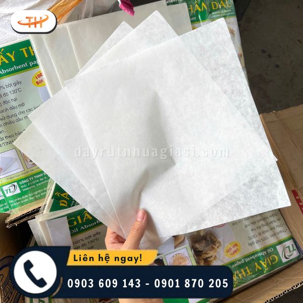 Giấy thấm dầu tại Thu Hồng được kiểm nghiệm an toàn thực phẩm Giấy thấm dầu tại Thu Hồng được kiểm nghiệm an toàn thực phẩm