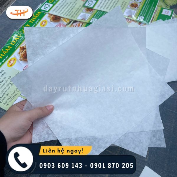Giấy thấm dầu thực phẩm chịu nhiệt cao Giấy thấm dầu thực phẩm chịu nhiệt cao