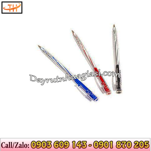 Bút bi Thiên Long ba gam màu chính xanh, đỏ, đen Bút bi Thiên Long ba gam màu chính xanh, đỏ, đen