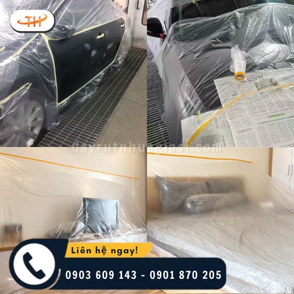 Lợi ích nổi bật của màng nilon che sơn Lợi ích nổi bật của màng nilon che sơn