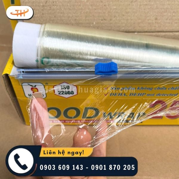 Màng bọc dai, bám dính tốt trên nhiều bề mặt Màng bọc dai, bám dính tốt trên nhiều bề mặt