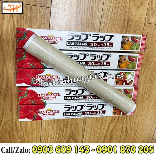 Màng bọc thực phẩm las palms cuộn nhỏ Màng bọc thực phẩm las palms cuộn nhỏ
