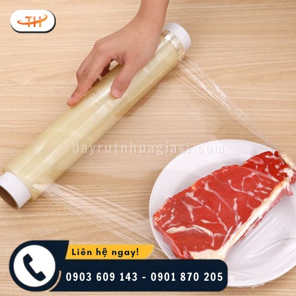 Màng bọc thực phẩm dẻo dai, không thấm nước, bảo quản thực phẩm tươi lâu Màng bọc thực phẩm dẻo dai, không thấm nước, bảo quản thực phẩm tươi lâu