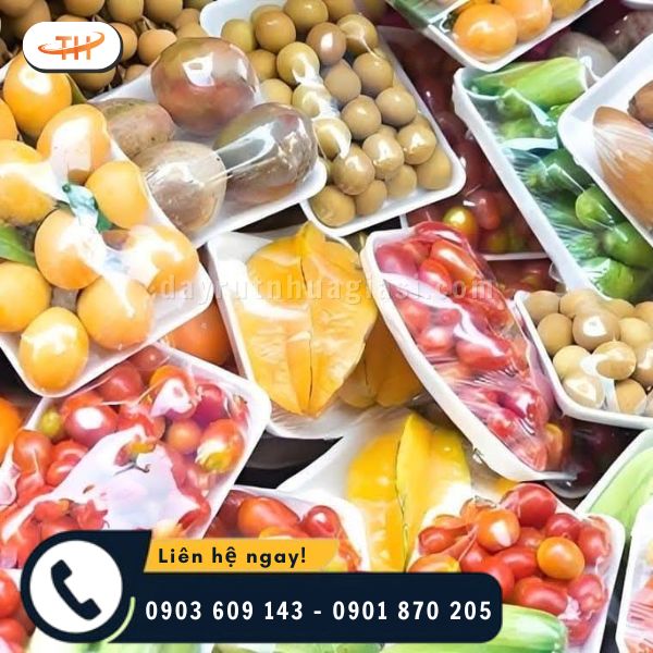 Màng bọc thực phẩm Eco Wrap được dùng nhiều trong thực tế Màng bọc thực phẩm Eco Wrap được dùng nhiều trong thực tế