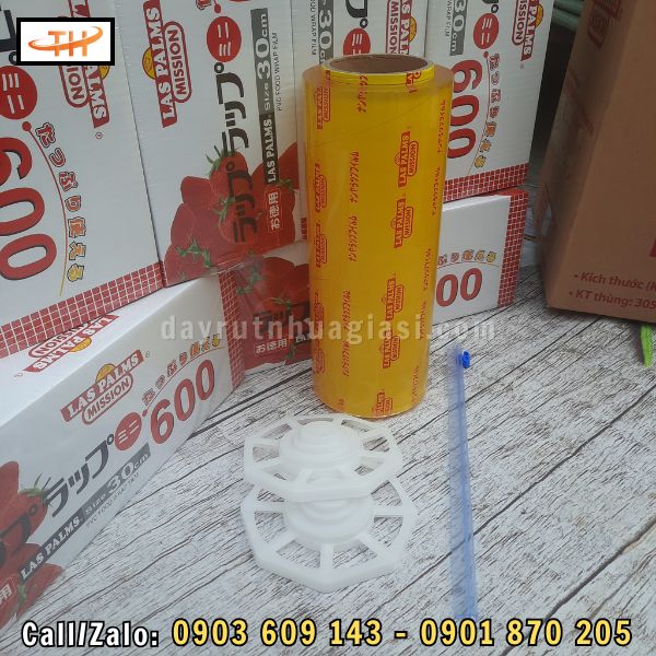 Màng bọc thực phẩm Las Palms chất liệu nhựa an toàn sức khoẻ Màng bọc thực phẩm Las Palms chất liệu nhựa an toàn sức khoẻ
