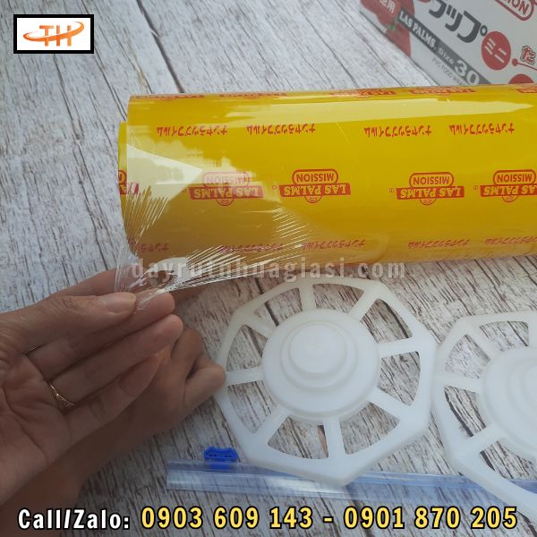 Màng bọc thực phẩm Las Palms với lớp nhựa bền chắc Màng bọc thực phẩm Las Palms với lớp nhựa bền chắc