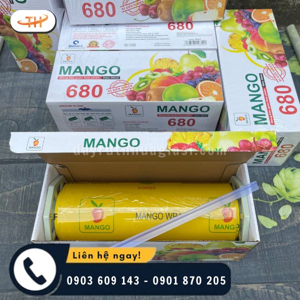 Màng bọc thực phẩm Mango - Bảo quản thực phẩm tiện lợi Màng bọc thực phẩm Mango - Bảo quản thực phẩm tiện lợi